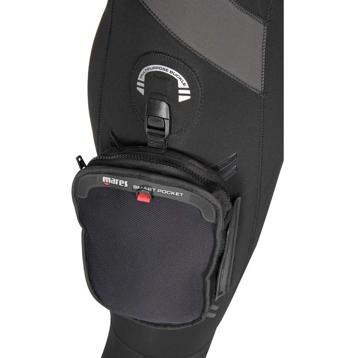 Skafander mokry Flexa męski 8-6mm czarno-szary Rozmiar 8-XXXL Mares 412431S8
