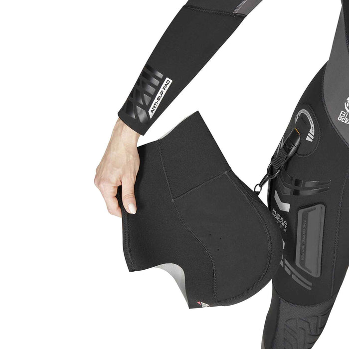 Muta intera Flexa Donna 8-6mm Nero-Grigio ML-Extra Larga Mares 4124324W