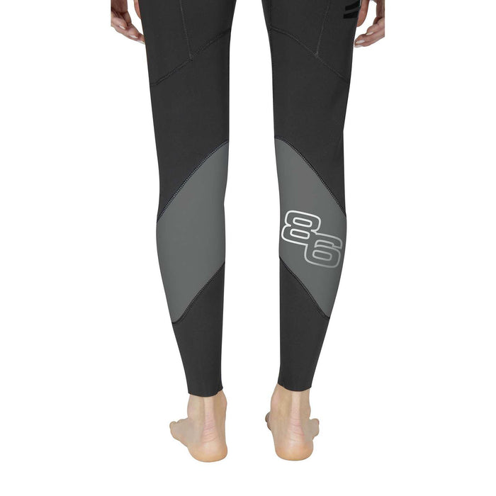 Combinaison intégrale Flexa Femme 8-6 mm Noir-Gris Taille 1 - XS Mares 412432S1