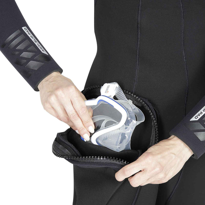 Muta intera Pro Therm Donna 8-7 mm Nero ML-Lungo Mares 4124384L