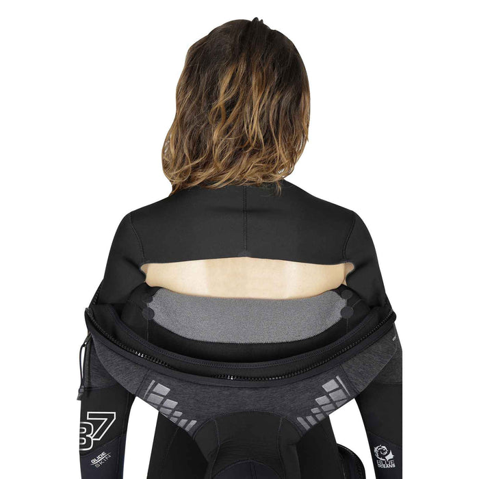 Combinaison intégrale Pro Therm Femme 8-7 mm Noir Taille 4-ML Mares 412438S4