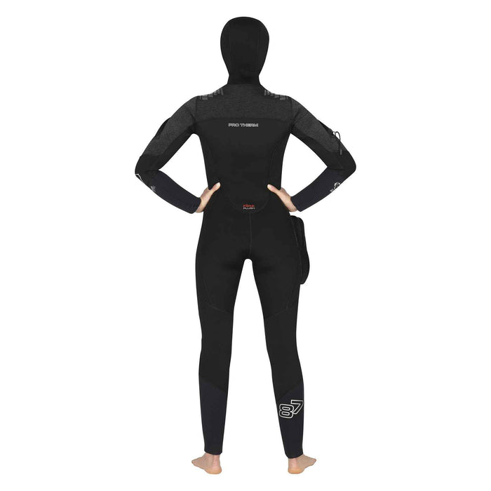 Volledig wetsuit Pro Therm Dames 8-7mm Zwart Maat 5-L Mares 412438S5