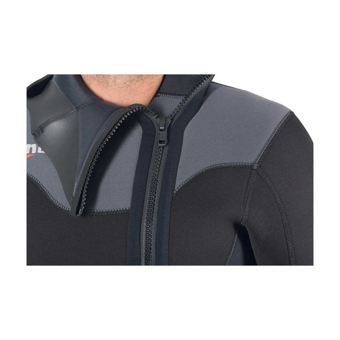Combinaison intégrale Dual Homme 5 mm Noir-Gris Taille 3-M Mares 412443BKS3