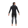 Traje de neopreno completo Dual Hombre 5mm negro-gris Talla 5-L Mares 412443BKS5