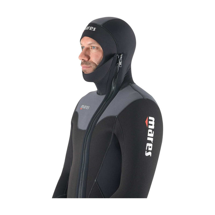 Traje de neopreno completo Dual Hombre 5mm negro-gris Talla 5-L Mares 412443BKS5