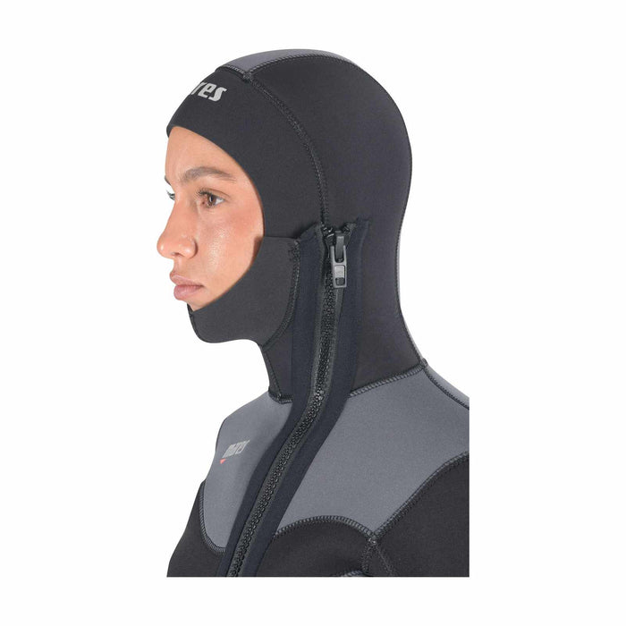 Traje de neopreno completo Dual Mujer 5mm negro-gris Talla 1-XS Mares 412444BKS1