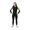 Wetsuit Explorer 5 Jack Kinderen Zwart-Limoen 12 Jaar Mares 412445-1