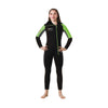 Wetsuit Explorer 5 Jacket Kids Black-Lime 8 Years Mares 412445-3