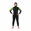 Wetsuit Explorer 5 Jack Kinderen Zwart-Limoen 14 Jaar Mares 412445S0