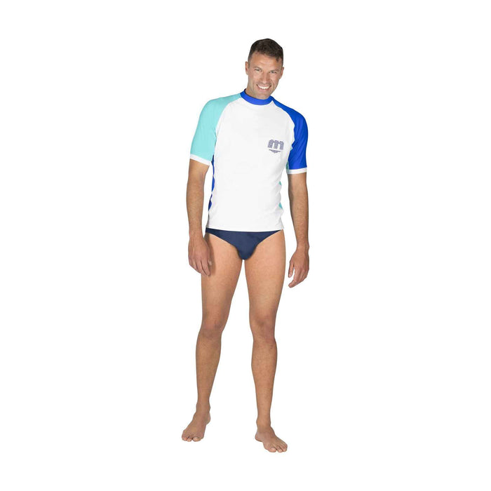 Rashguard Shield Herren Weiß-Blau M Mares 412461WHM