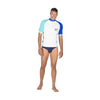 Rashguard Shield Homme Blanc-Bleu XS Mares 412461WHXS