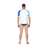 Rashguard Shield Herren Weiß-Blau XXL Mares 412461WHXXL