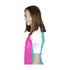 Rashguard Shield Jugend MG Pink-Blau XL Mares 412463MGXL