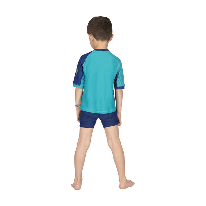 Rashguard Shield Kinder LM Blau-Limette M Mares 412464LMM