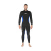 Nassanzug Pioneer Herren 5 mm Schwarz-Blau Größe 7-XXL Mares 412465S7