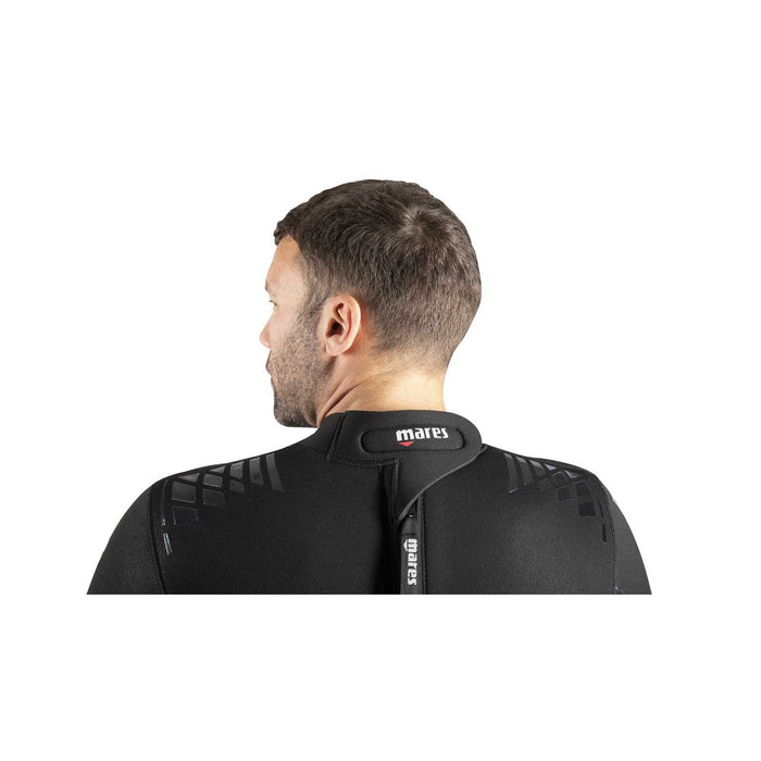 Nassanzug Pioneer Herren 7 mm Schwarz-Grau Größe 4-ML Mares 412467S4
