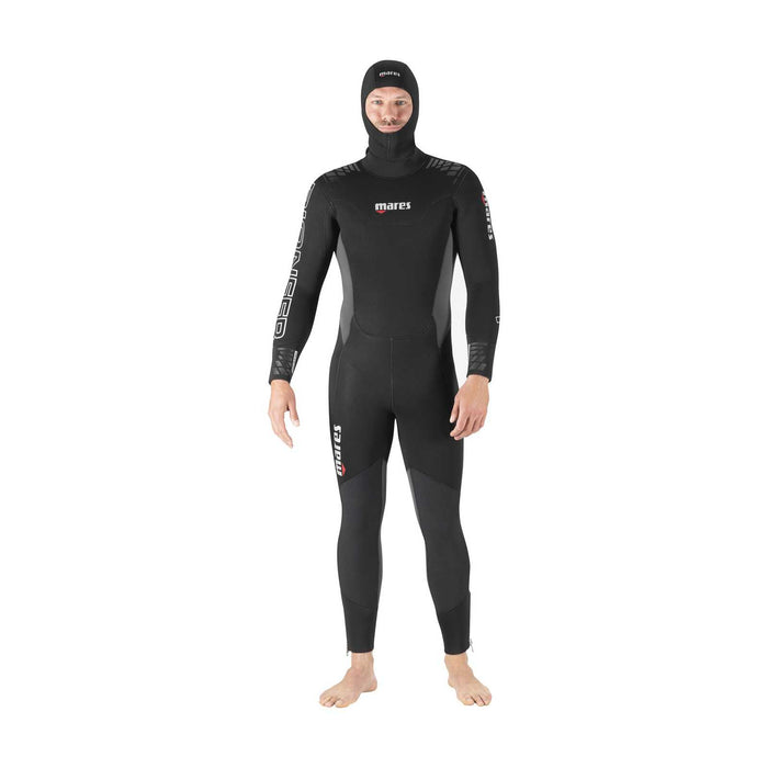 Nassanzug Pioneer Herren 7 mm Schwarz-Grau Größe 5-L Mares 412467S5