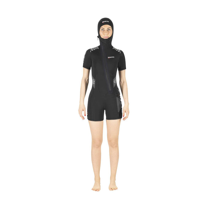 Shorty Flexa Core Damen Schwarz Größe 3-M Mares 412470S3