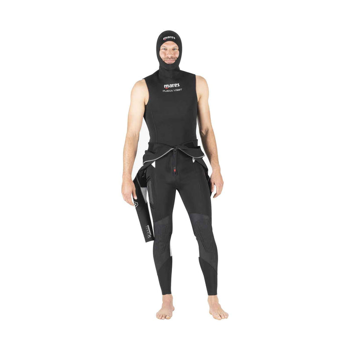 Neoprenweste Flexa Herren 3 mm Schwarz Größe 4-ML Mares 412471S4