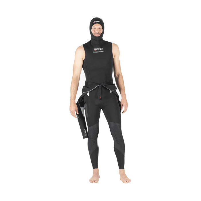 Neoprenweste Flexa Herren 3 mm Schwarz Größe 6-XL Mares 412471S6
