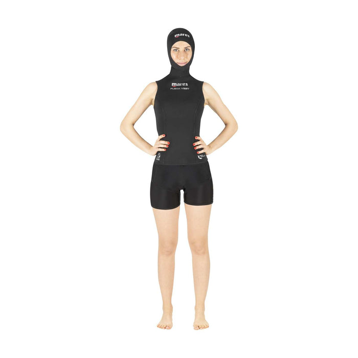 Short Wetsuit Flexa Vest Woman 3mm Black Size 1-XS Mares 412472S1