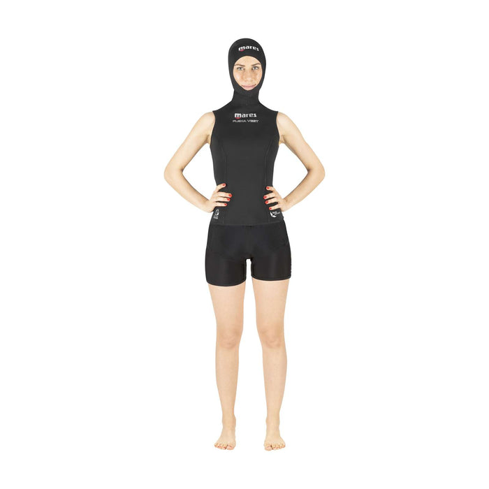 Neoprenweste Flexa Damen 3 mm Schwarz Größe 6-XXL Mares 412472S6