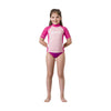 Rashguard Kinder Mädchen Kurzarm Pink XS-8-9 Jahre Mares 412507XSPK