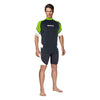 Rashguard Loose Fit Herren Kurzarm Lime L Mares 412540LLM