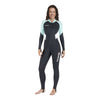 Rashguard Trilastic Monopièce Femme Noir-Aigue-marine XS Mares 412546XS
