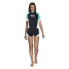 Neoprenanzug Thermo Guard Damen Kurzarm 0,5 mm Schwarz-Aquamarin Größe XXL Mares 412553XXL