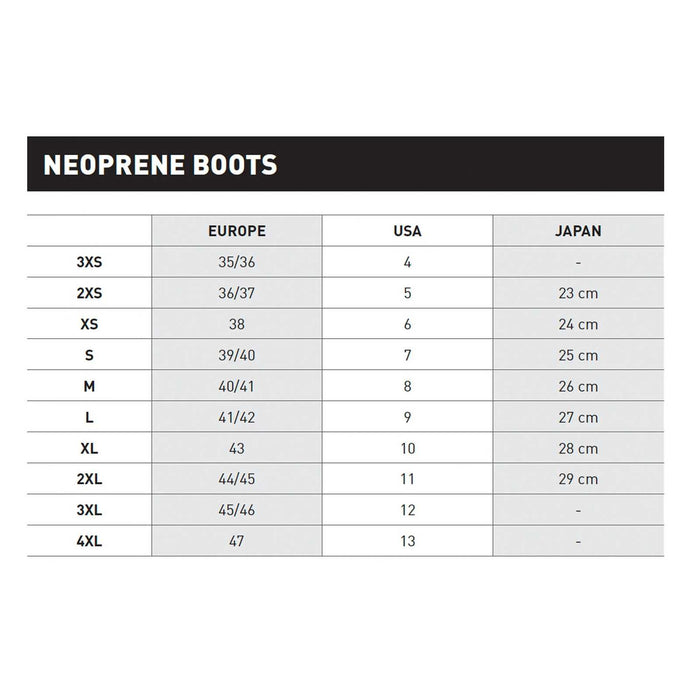 Dive Boots Classic Ng 5mm Size 120-3XL-EU 45-46-US 12 Mares 412634120