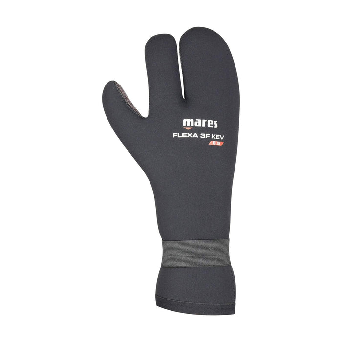 Gants de plongée Flexa 3F 6,5 Kev Noir L Mares 412731L