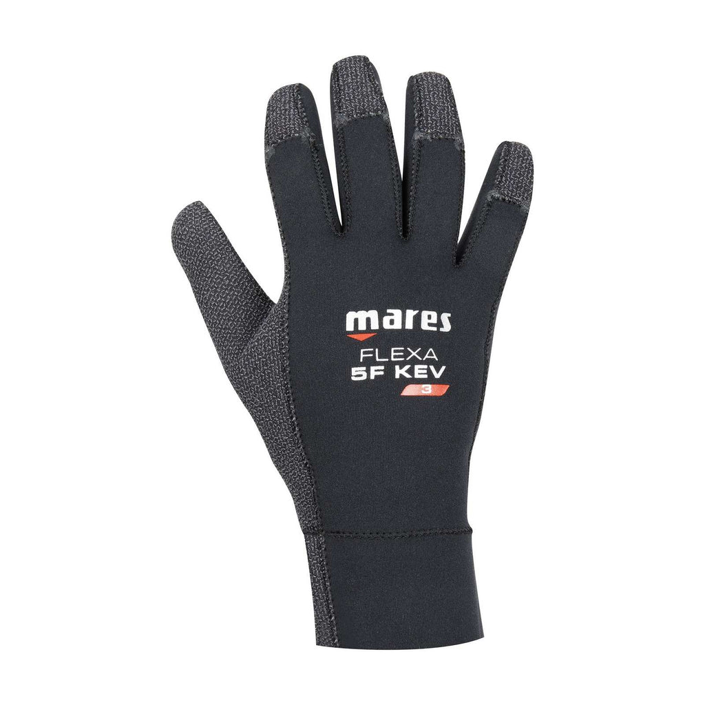 Gants de plongée Flexa 5F 3.0 Kev Noir XXL Mares 412735XXL