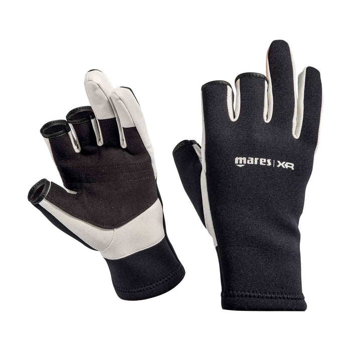 Tauchhandschuhe Tek 2mm Amara Schwarz-Weiß XXS Mares 412760XXS
