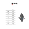 Tauchhandschuhe Tek 2mm Amara Schwarz-Weiß XXS Mares 412760XXS