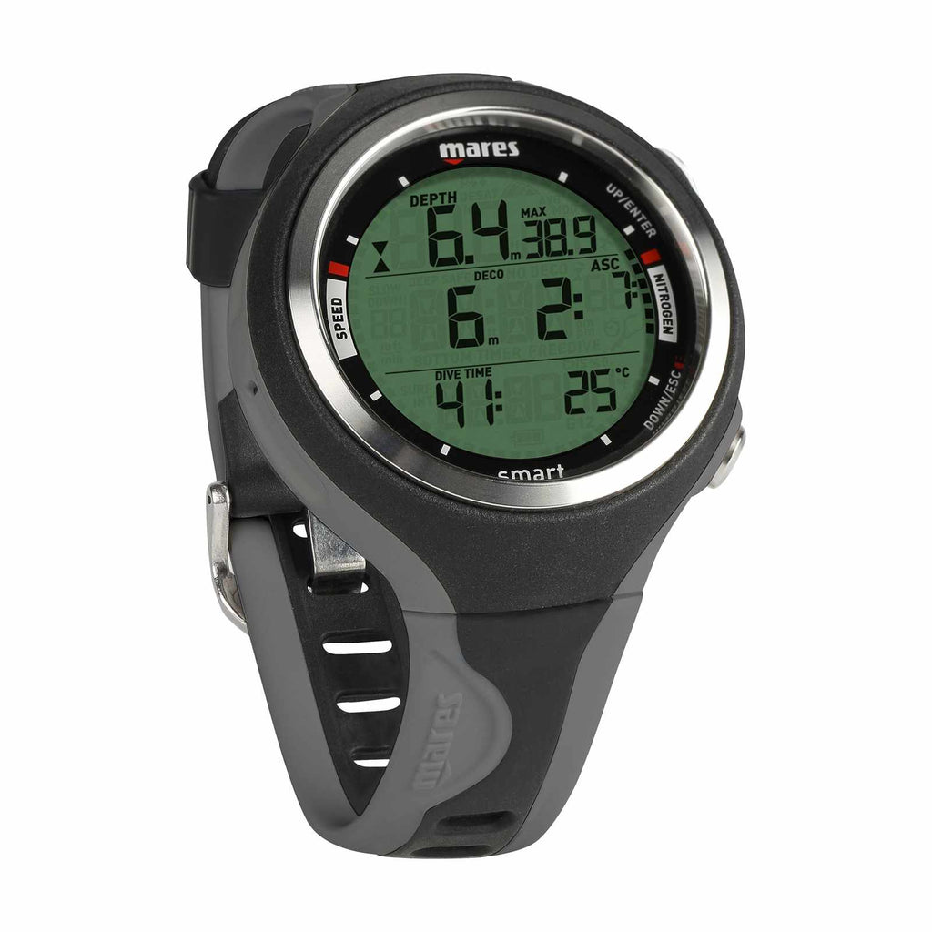 Tauchcomputer Smart Schwarz-Grau Mares 414129BKGR