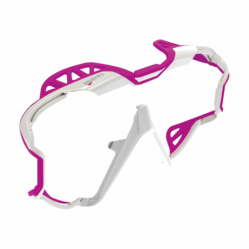 Maskenrahmen Pure Wire Weiß-Pink Mares 415103WHP