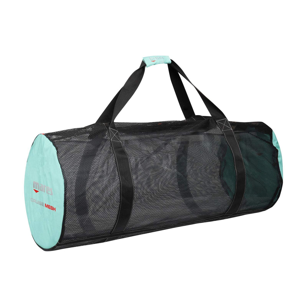 Taucher-Netztasche Cruise Schwarz-Aquamarin Mares 415448BKAQ