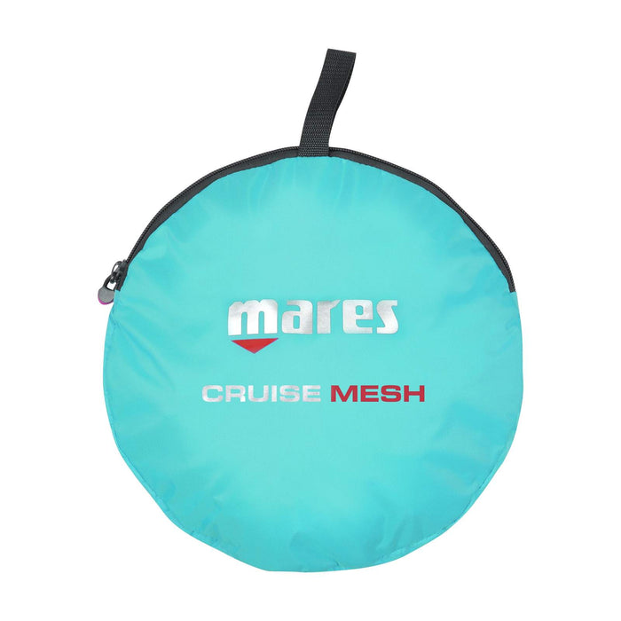 Taucher-Netztasche Cruise Schwarz-Aquamarin Mares 415448BKAQ