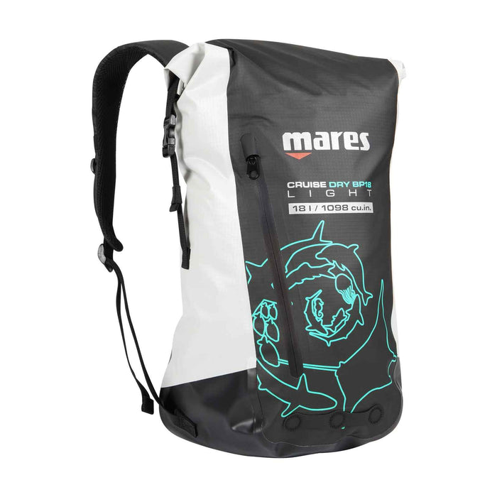 Dry Bag Cruise Bp18 Light Black-Aquamarine Mares 415490BKAQ