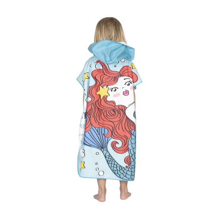 Poncho Seaside Kinder Aquamarin Mares 415608AQ