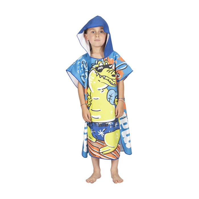Poncho Seaside Kinder Blau Mares 415608BL