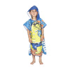 Poncho Seaside Kinder Blau Mares 415608BL