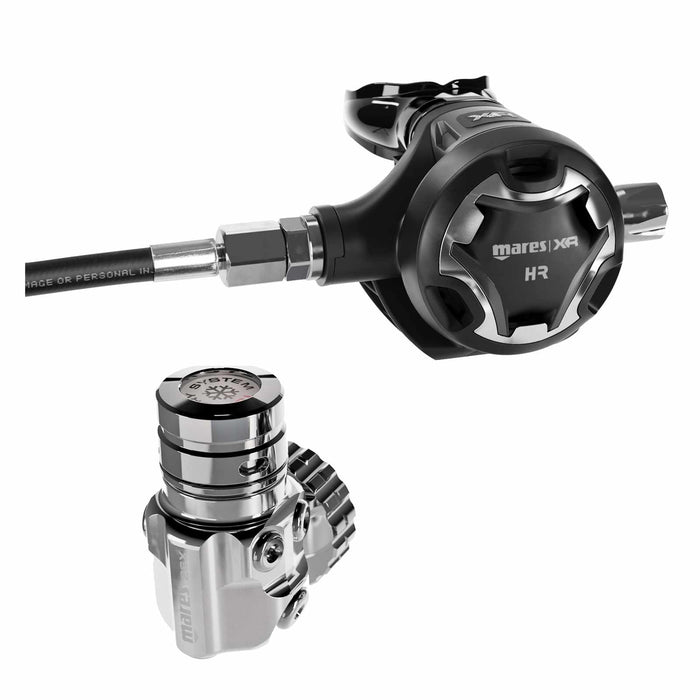 Atemregler-System Xr Line 26Xr mit Hr Single Tank Set Schwarz Mares 416422