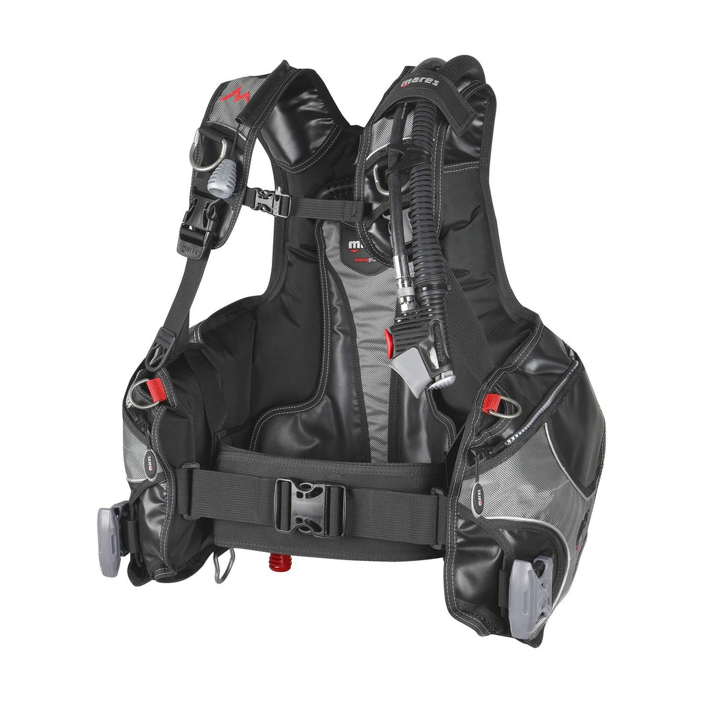 BCD de buceo Rock Pro negro-gris M Mares 417107M