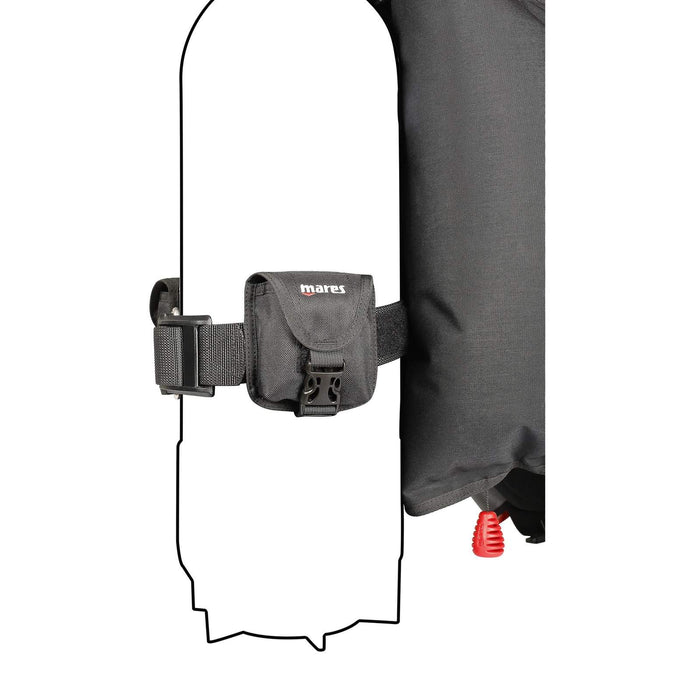 Duik BCD Magellan zwart S-M Mares 417226SM