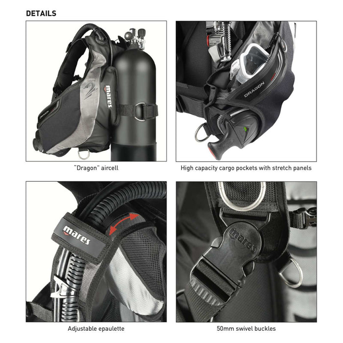 Tauchjacket Kaila SLS M Mares 417363M