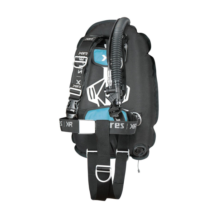 Trimvestsysteem Xr-Rec Trim single backmount set Aquamarijn Mares 417566AQ