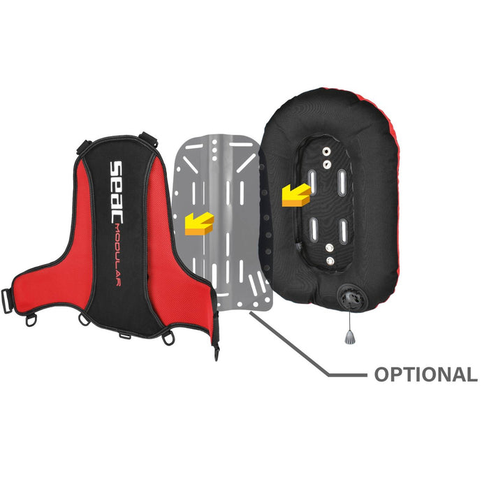 Bcd Jacke Modular Rev Mit Ablassventil Einheitsgröße Seac 42-38