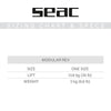 Bcd Jacke Modular Rev Mit Ablassventil Einheitsgröße Seac 42-38
